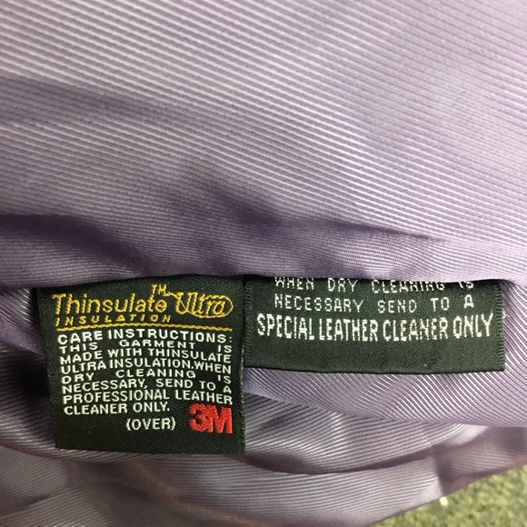 Wilson’s Leather Pelle Studio Thinsulate Full Length Leather Trench Coat Black - Picture 12 of 13